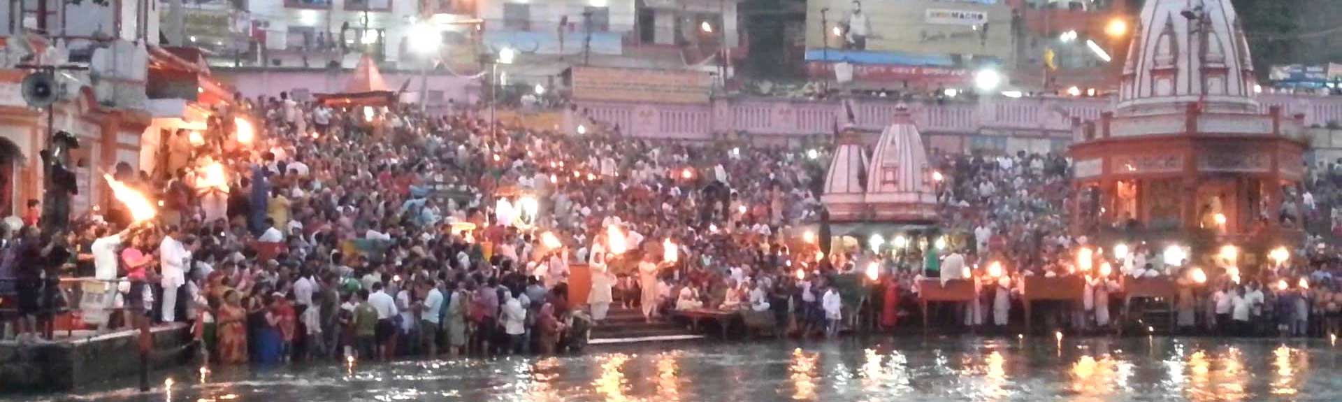 Ganga Aarati in Haridwar