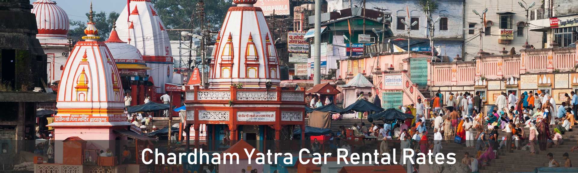 Chardham Yatra Car Rental Rates