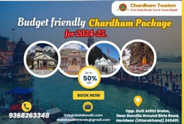Budget friendly Chardham Package for 2024-25
