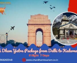Ek Dham Yatra Package from Delhi to Kedarnath 2024