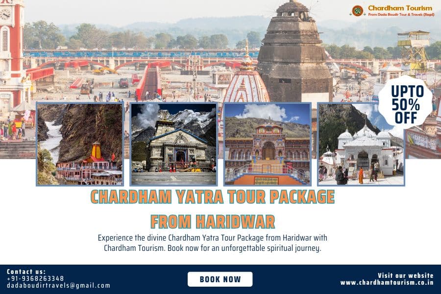Chardham Yatra Tour Package from Haridwar