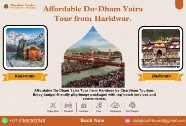 Affordable Do-Dham Yatra Tour from Haridwar